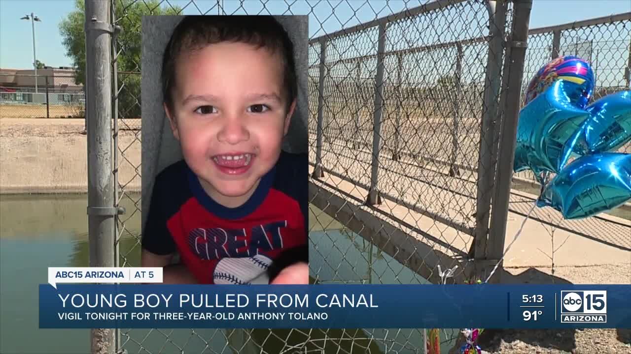 Family members remember a young boy who drowned in a Phoenix canal