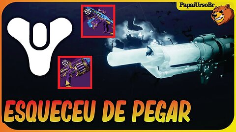 DESTINY 2 │ SÃO 3 ARMAS DE BORDAS VERMELHAS QUE VOCE DEVERIA PEGAR