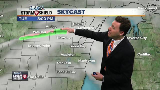 Michael Fish's NBC26 Storm Shield weather forecast