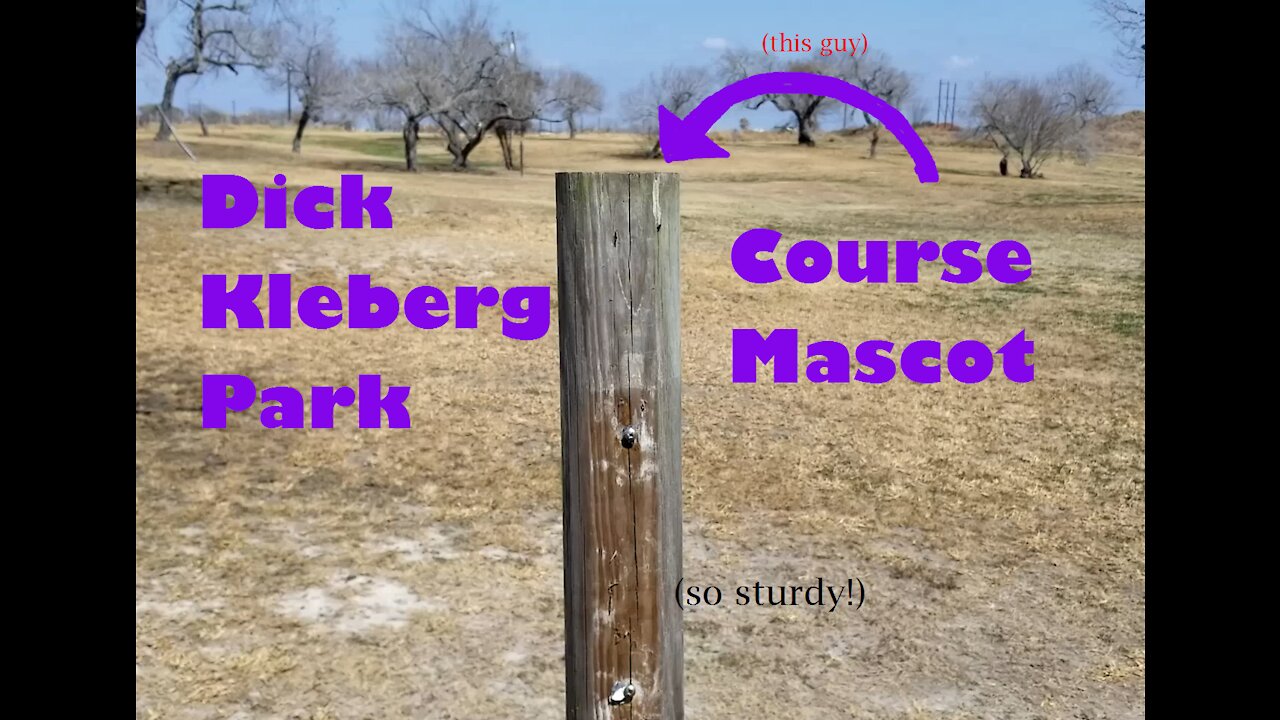 Dick Kleberg Disc Golf Course Playthrough