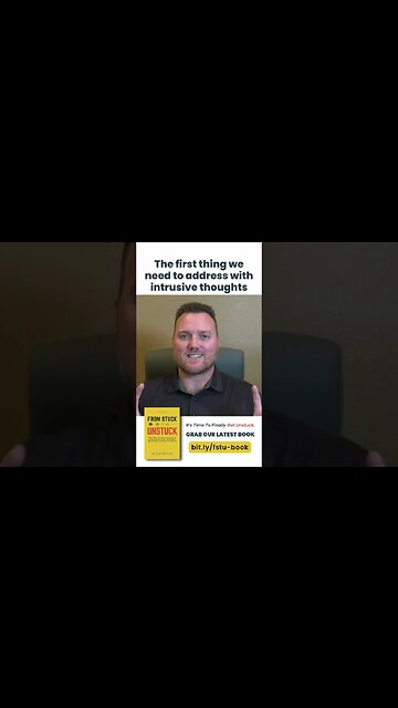 The first thing we need to address with intrusive thoughts #shorts
