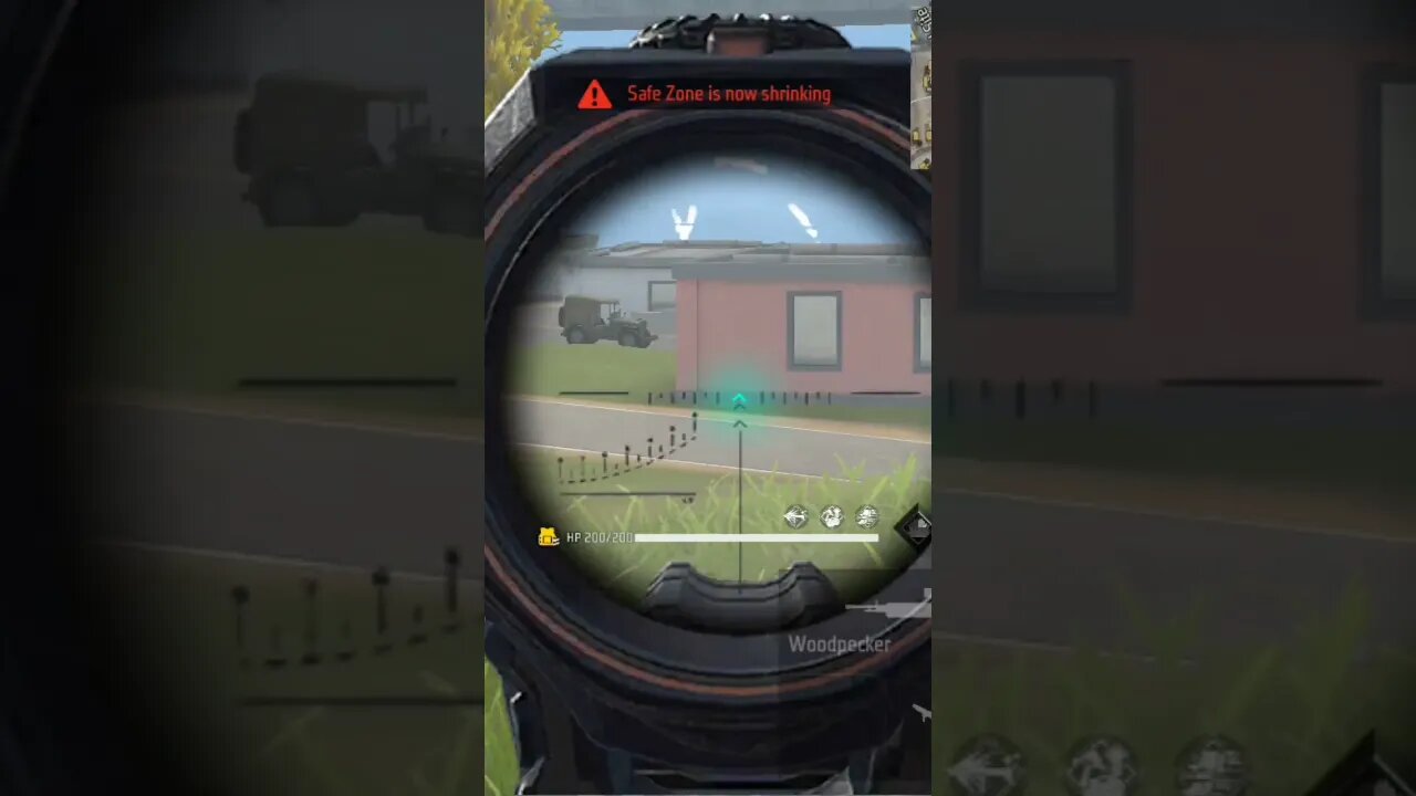 বান্দাটাকে দূর থেকে জুম করে মারলাম। #shorts #firefild100 #viral