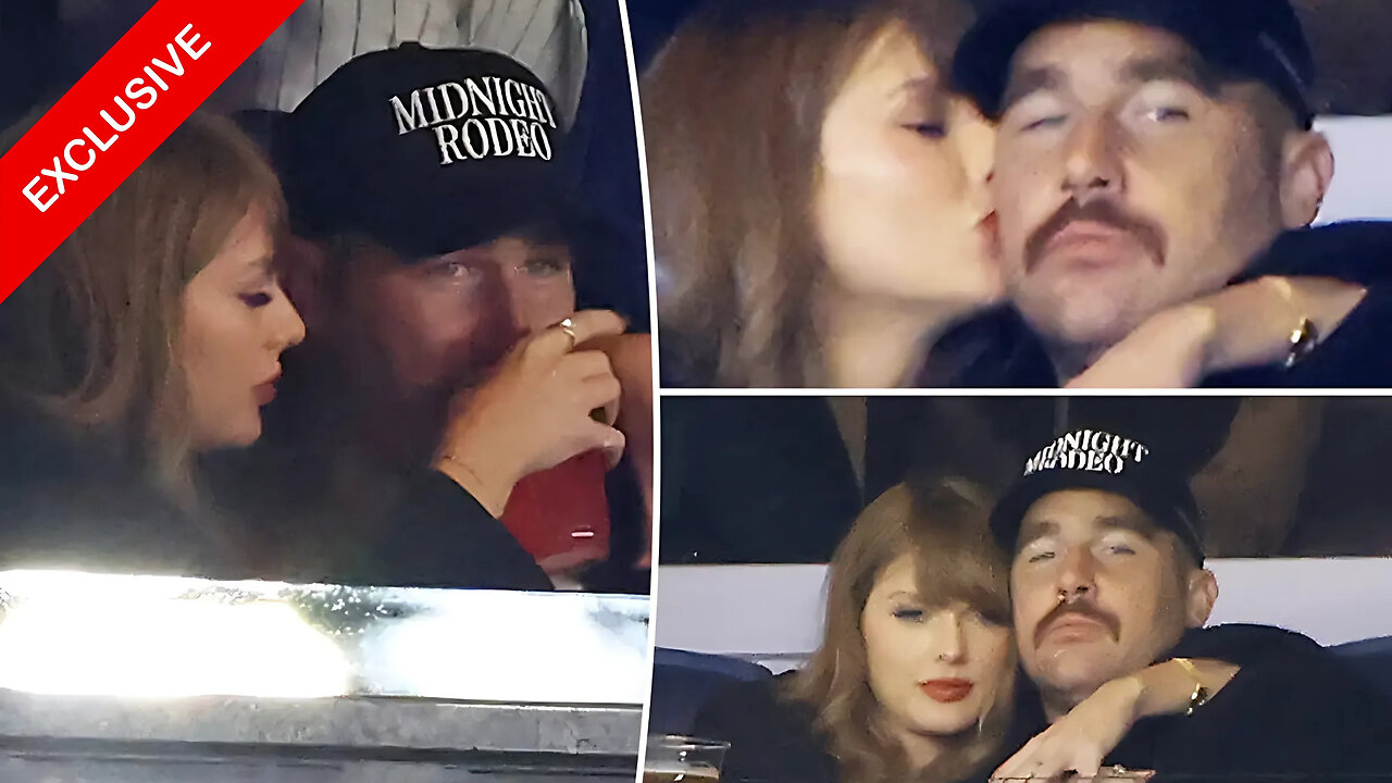 Travis Kelce Rocks Louis Vuitton Necklace on Baseball Date with Taylor Swift at Yankee Stadium!