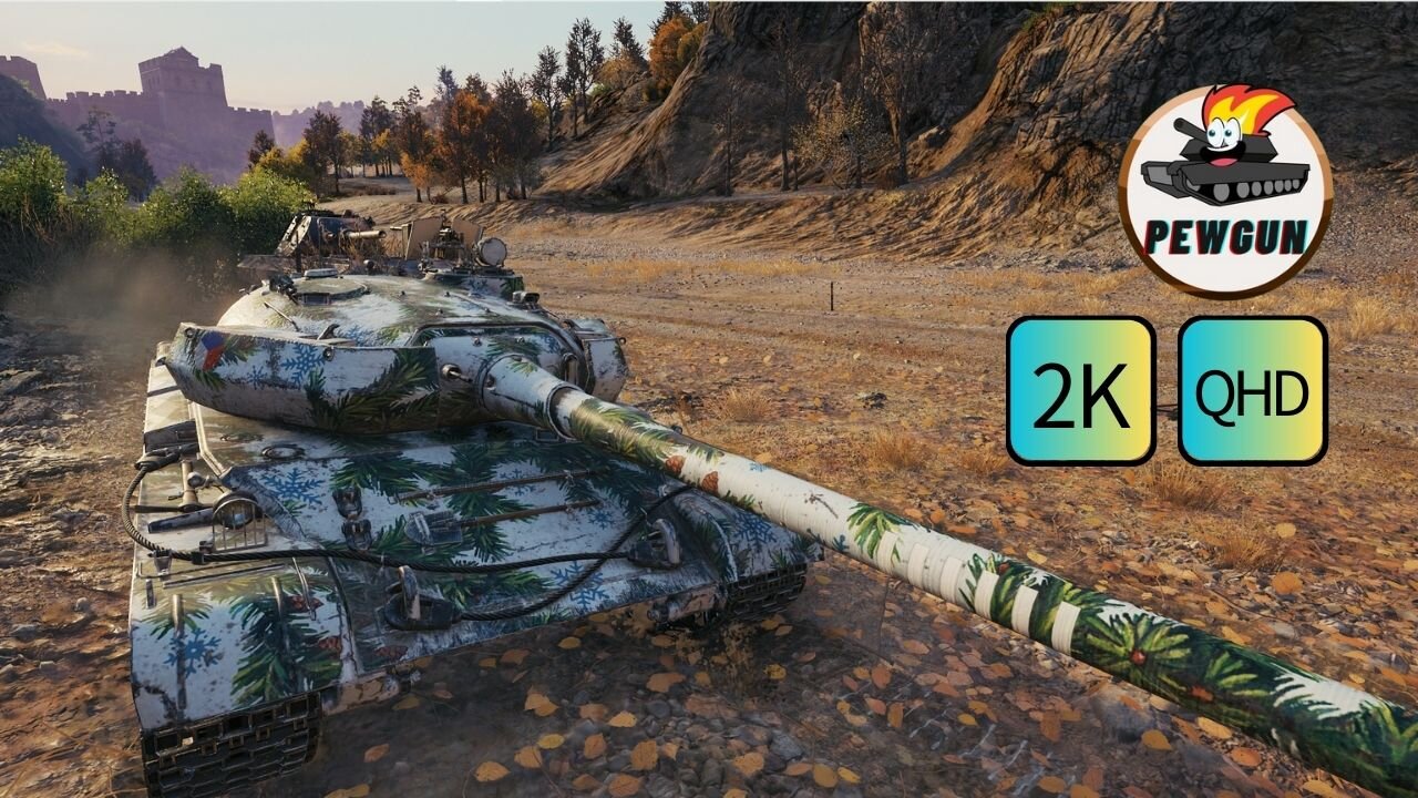 ŠKODA T 56 戰車武器的無情打擊! | 3 kills 8.4k dmg | world of tanks | @pewgun77