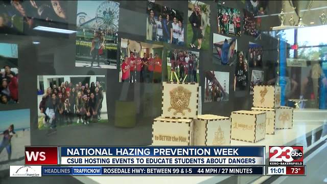 National Hazing Prevention Week at CSUB