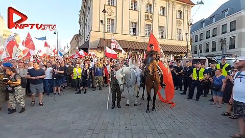 Dmowski na Zamek. MARSZ na żywo! Narodowe Ruszenie Polskie Grunwald (25.06.2022)