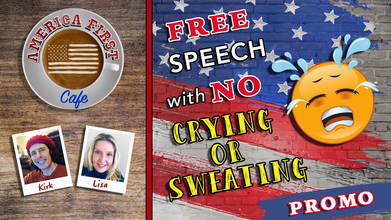 Free Speech with No Crying or Sweating (SHOW PROMO)