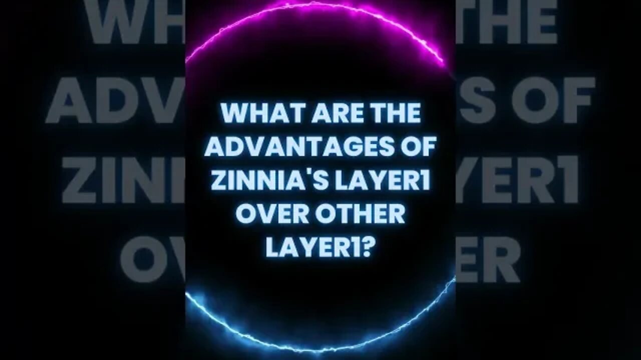 What are the advantages of Zinnia's Layer1 over other layer1 protocol