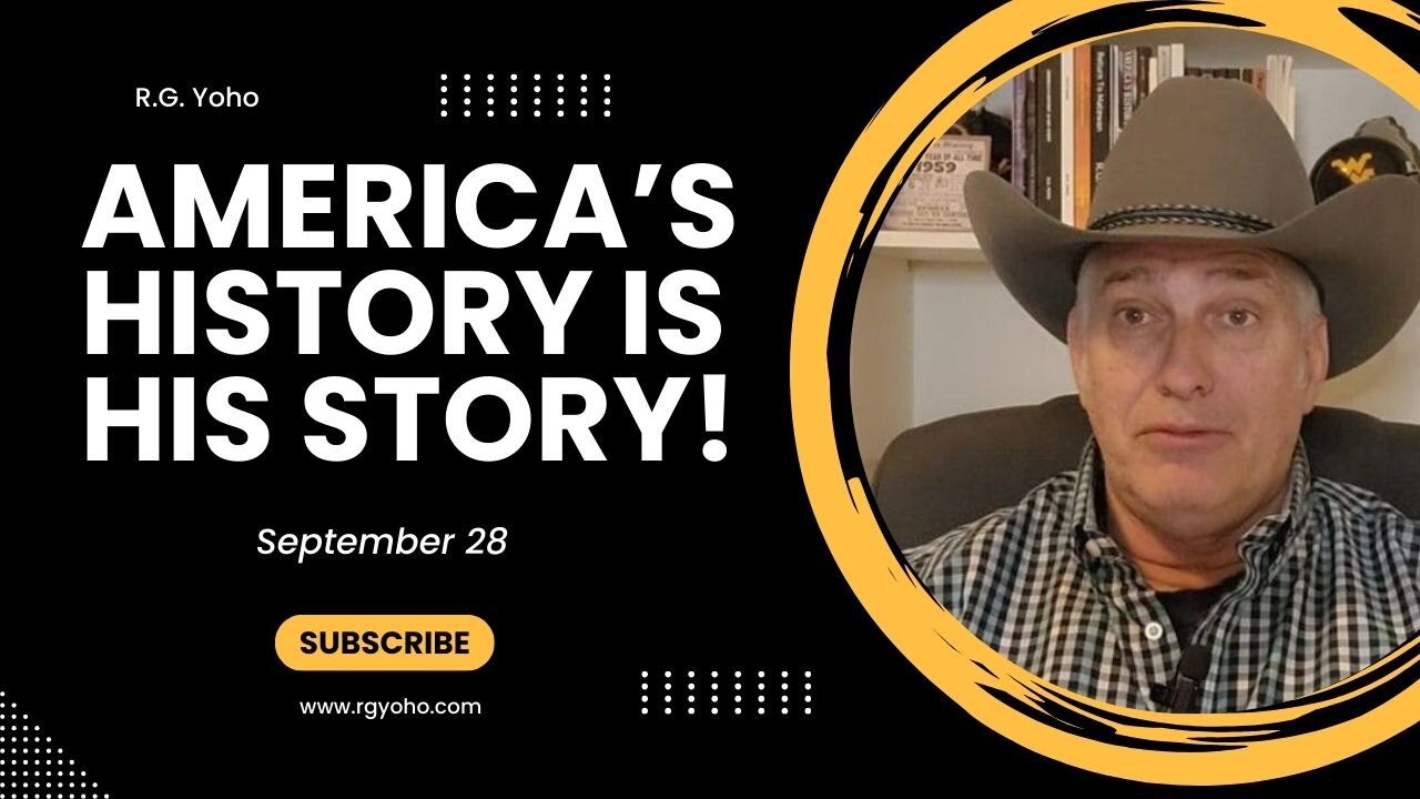 America's History is His Story! (September 28)