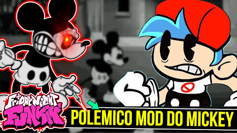 VARIOS mods ASSUSTADORES do Mickey no FRIDAY NIGHT FUNKIN