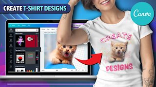 Create T-Shirt Designs On Canva | Canva T-Shirt Design Tutorial