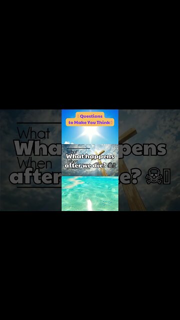 Why do we dream 💭What happens after we die ☠️💭
