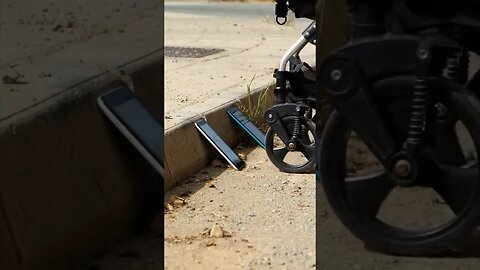 Using Phones For Ramp For Stroller? 🤣