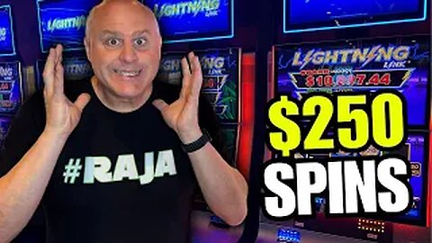 $250/SPIN MAX BET LIGHTNING LINK SHOWDOWN!