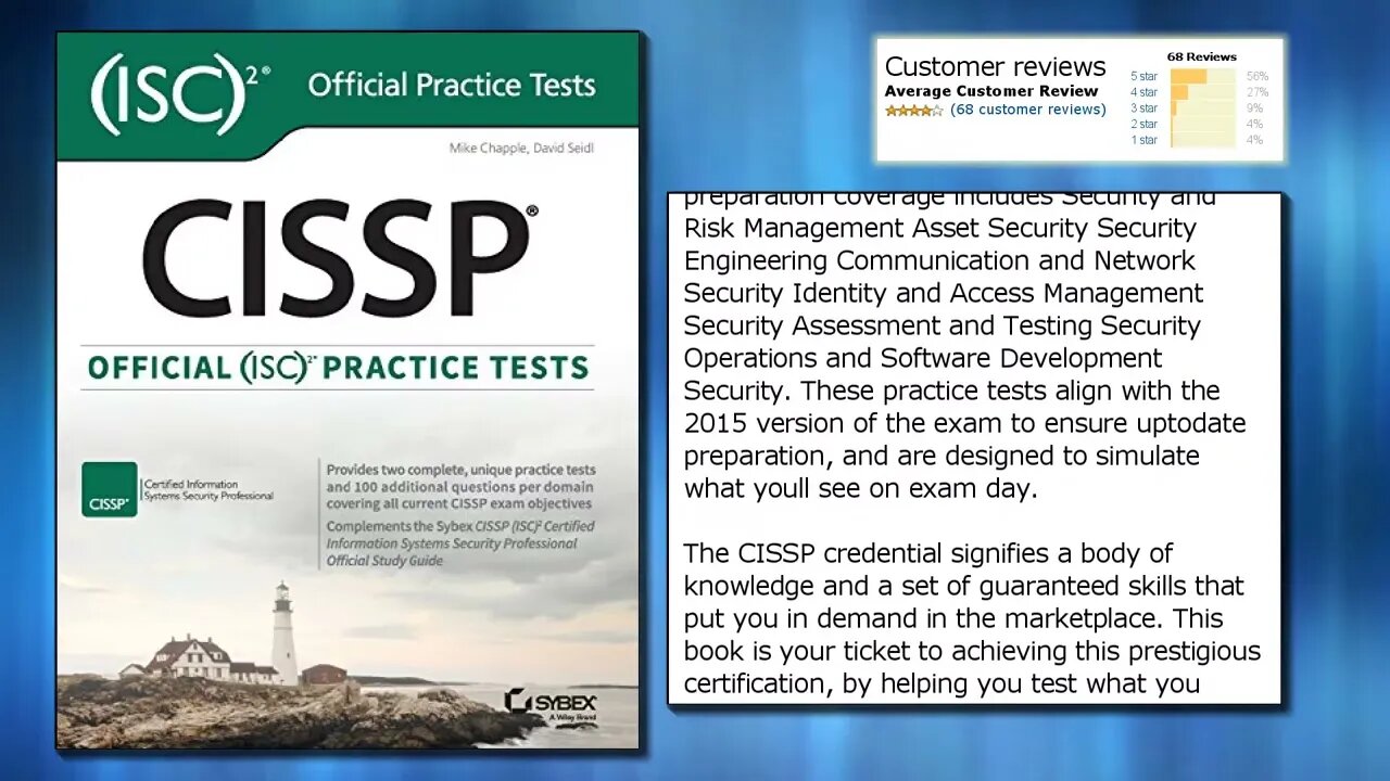 (ISC)2 CISSP Certified Information Systems Security Professional Official Practice Tests