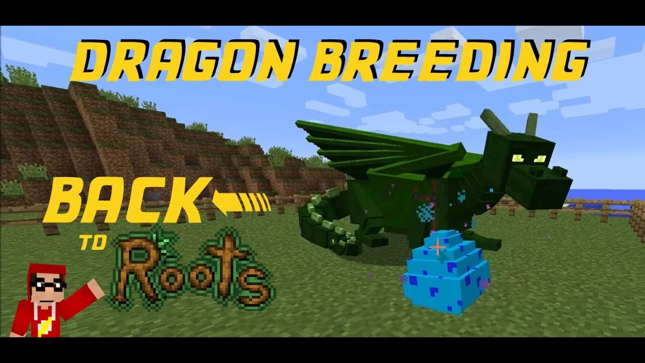 Minecraft FTB HermitPack - Back to Roots ep 7 - Breeding Dragons and Dragon Eggs