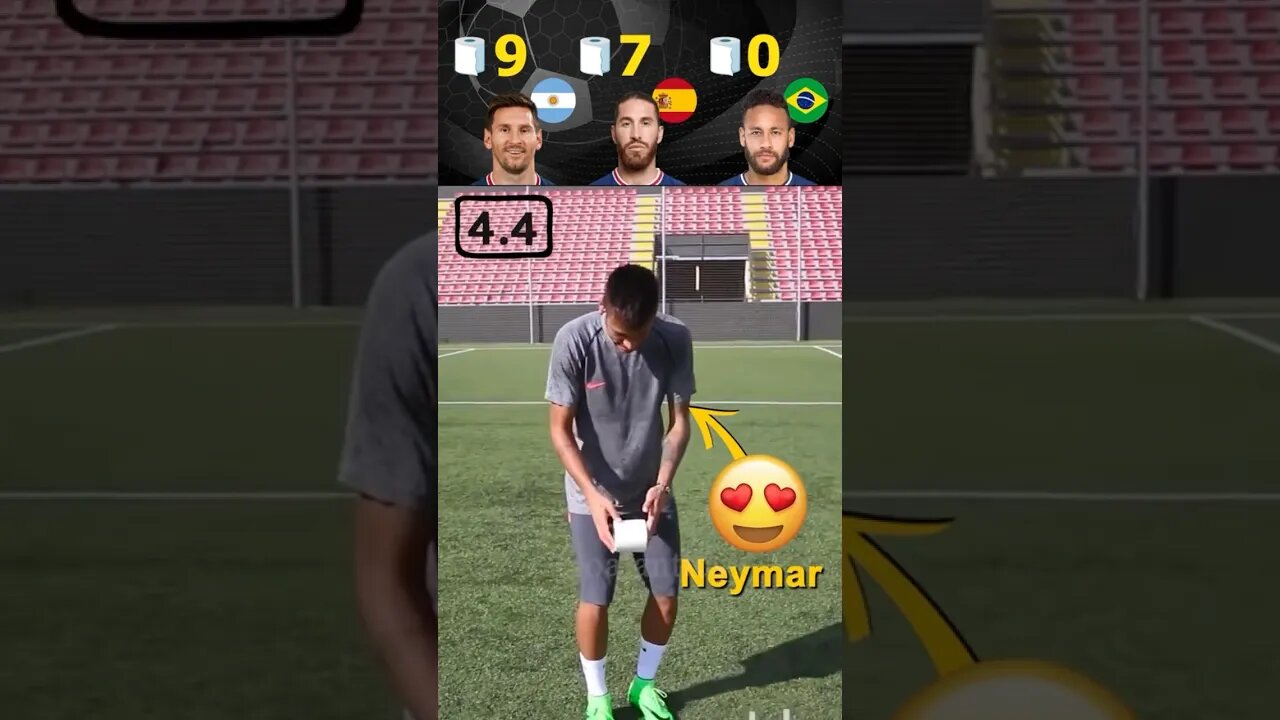 Messi vs. Ramos vs. Neymar 😱🔥 #shorts #footballedits #trending #messi