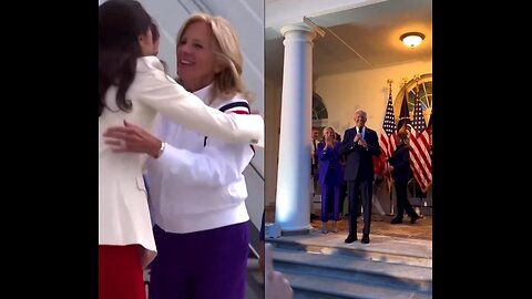 🚨 THEY ARE GETTING SLOPPY 🚨 Jill Biden in Paris ALONE AND at the White House AT THE SAME TIME