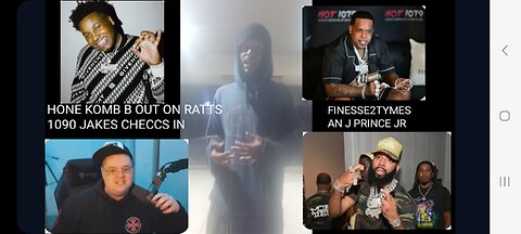 HONEYKOMB B BACC OUT ON RATT FINNESSE2TYMES AN LABEL J PRINCE 1090 JAKE CHECC IN BACC JAIL💯