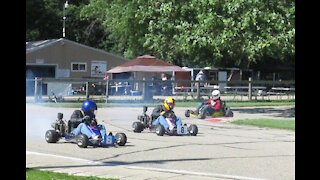 2020 VKA Brodhead - C-Open Dual Rear Engine Vintage Kart Race #1