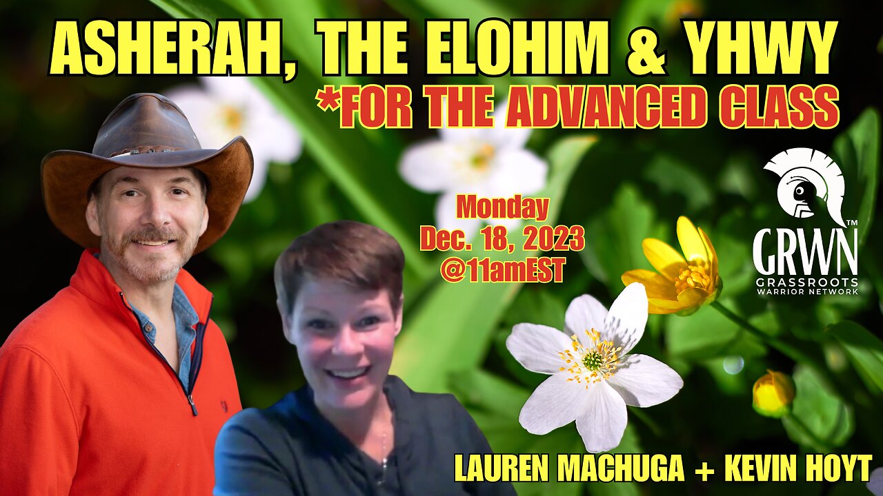 Lauren Machuga: Asherah, YHWY and the Elohim - for advanced viewers & critical minds