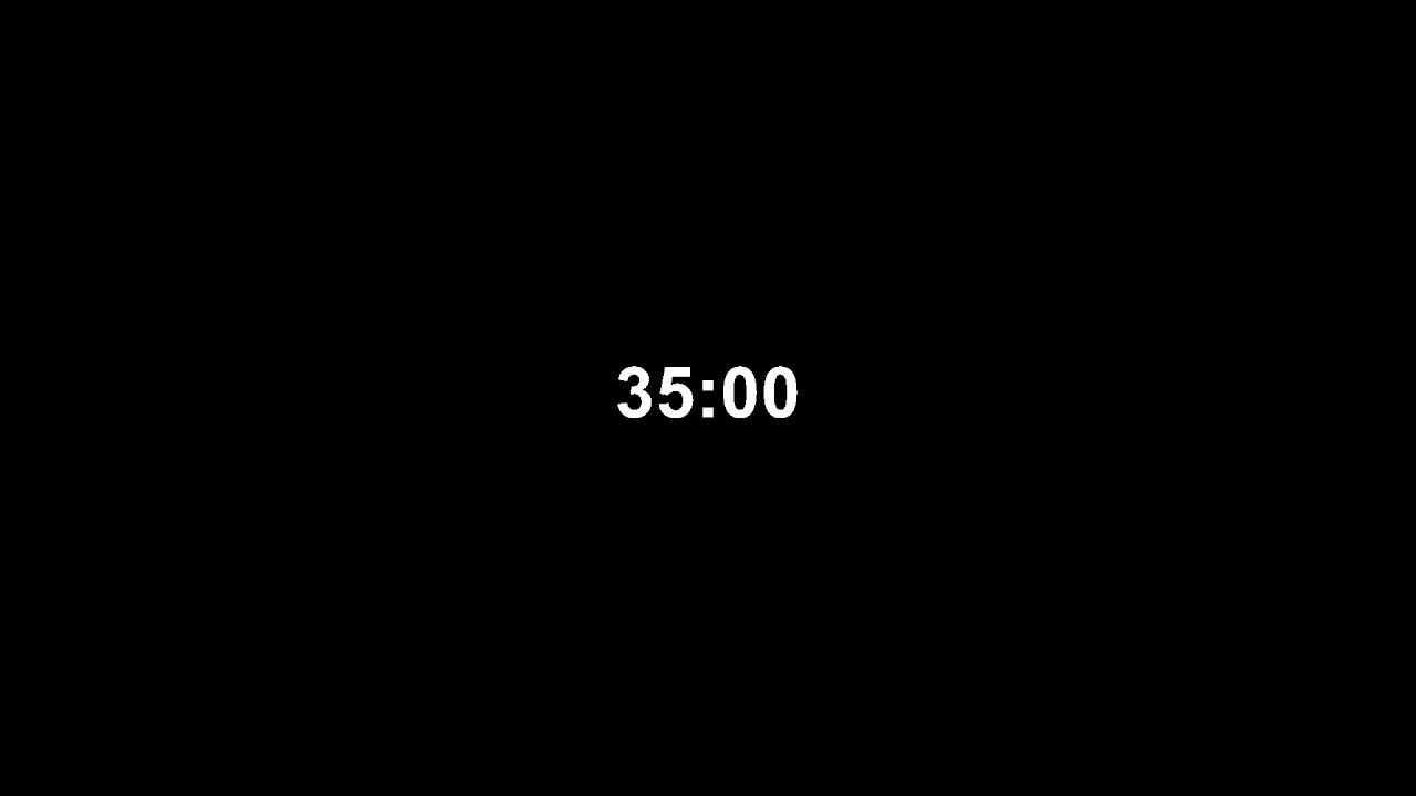 35 Minutes Timer Countdown