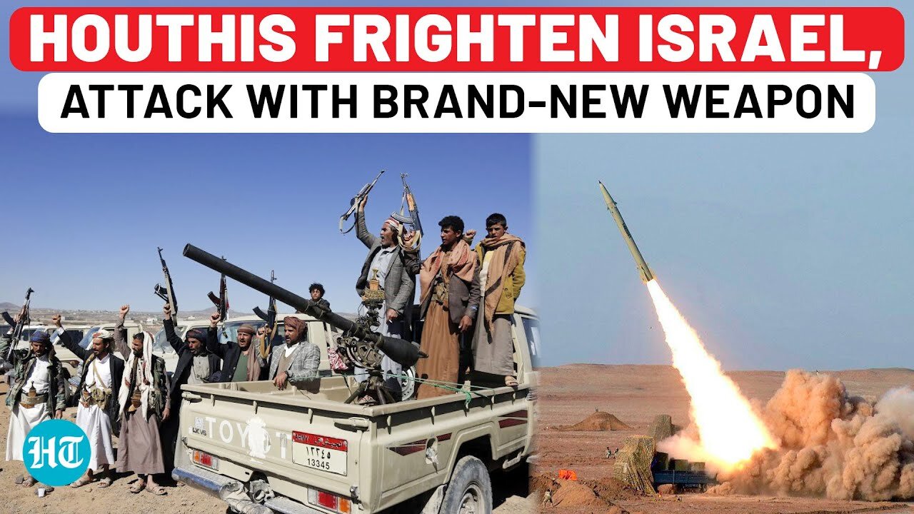 Houthis Shock Israel With Brand-New Missile_ Radar-Evading Zulfiqar Targets Commercial Capital