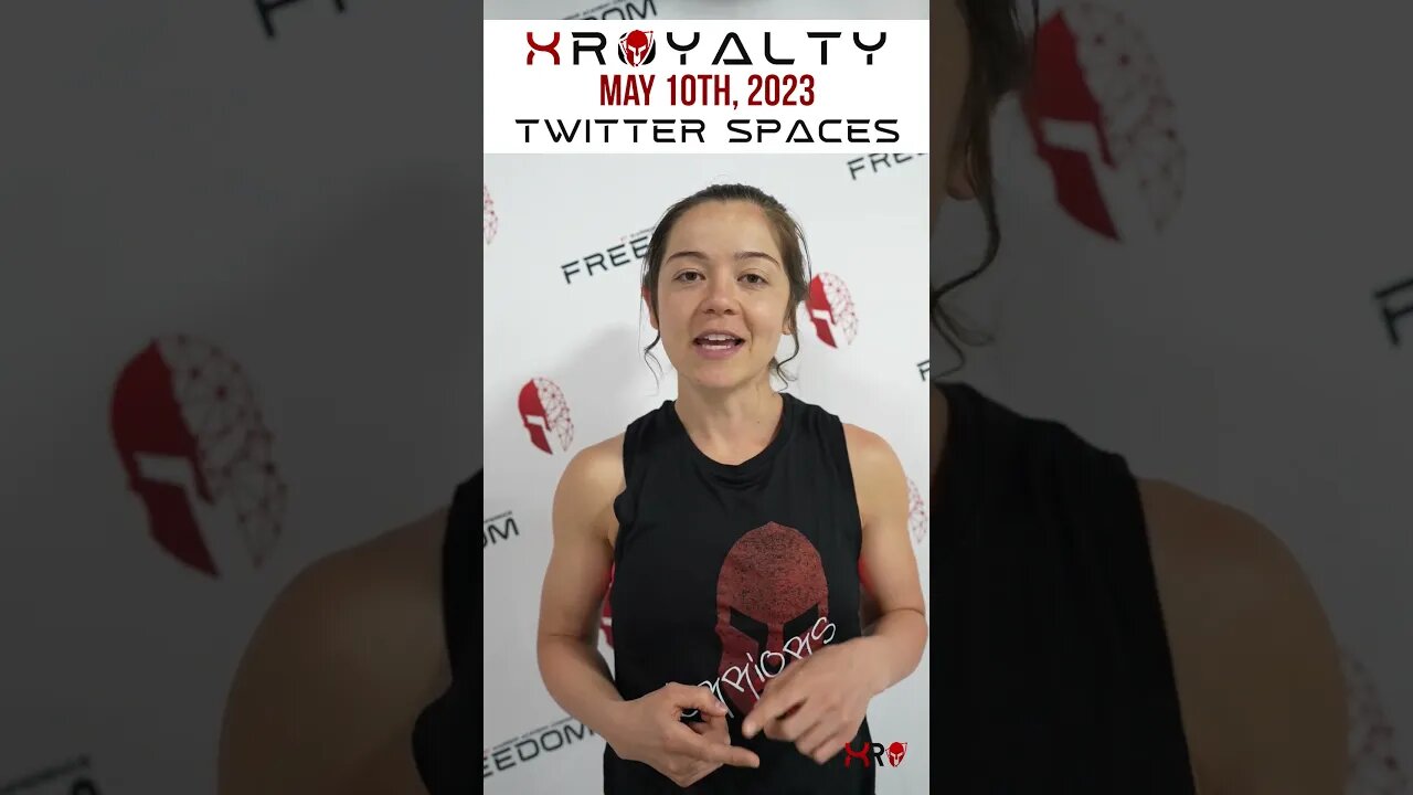 See you on Wednesday for xRoyalty Twitter Spaces! Link in the description! #shorts #xRoyalty #crypto