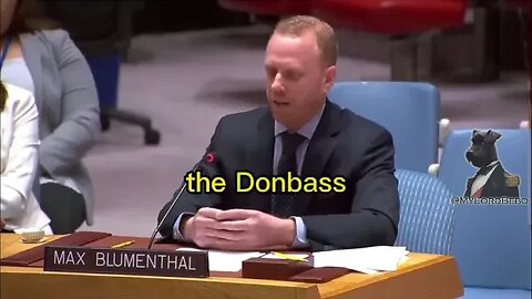 The US corruption of the war in Ukraine summarized by Max Blumenthal at the UN!