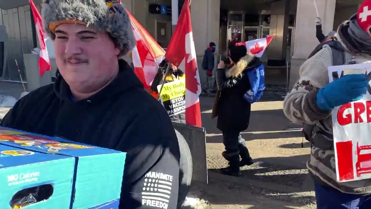 Freedom Convoy 2022 - 2nd Weekend - Whither Counter Protestors? ROCKING DOWNTOWN