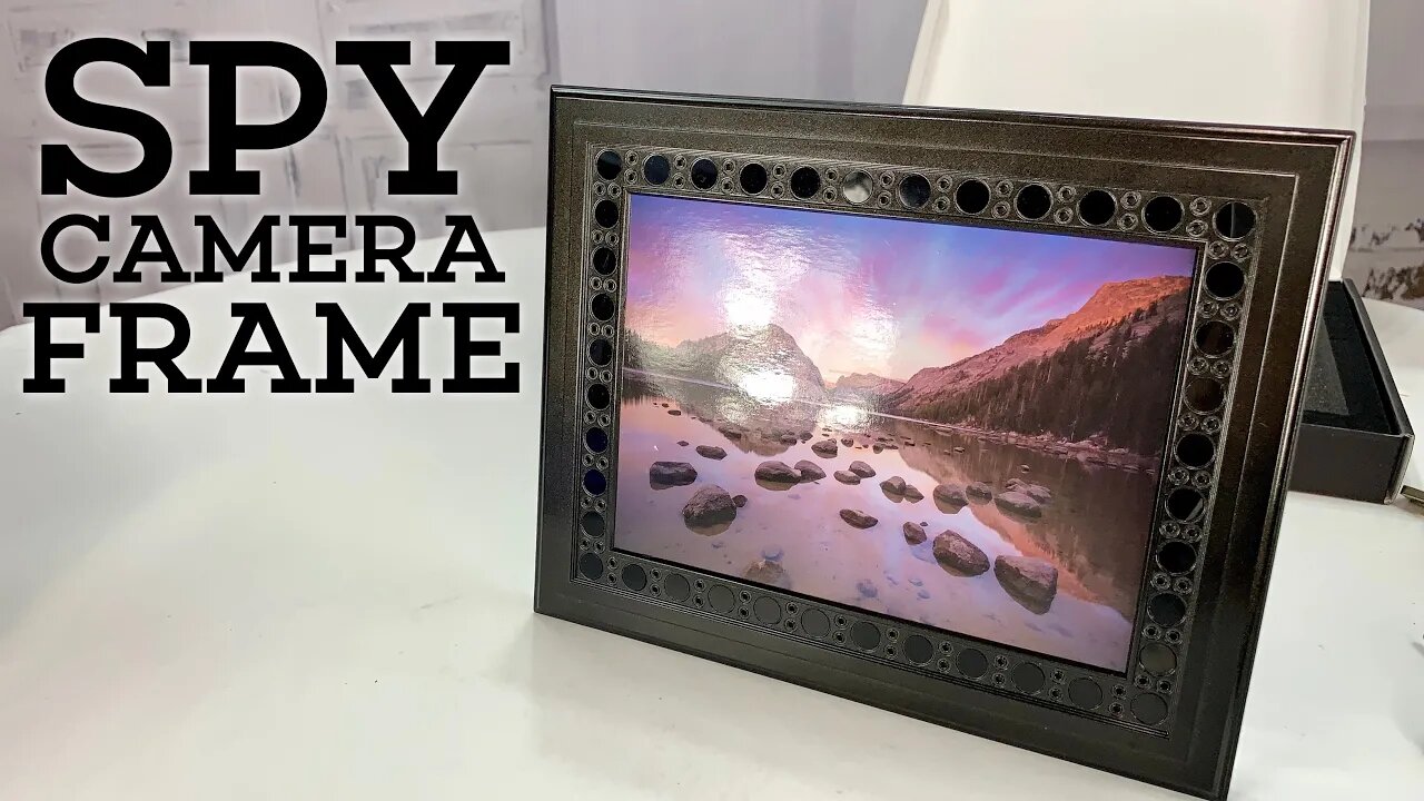 Spy Camera Motion Detection Photo Frame by Portocam Review