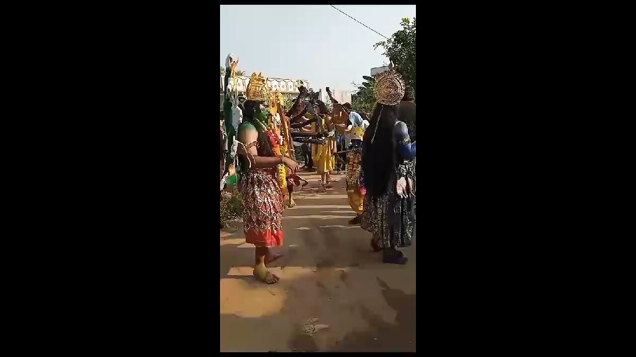 Cultural dance performance with wonderfull costume