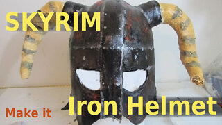 Make the Skyrim Iron Helmet