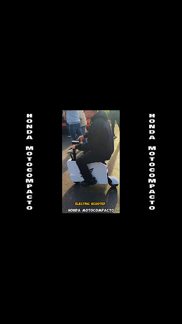 Honda Motocompacto Electric Scooter