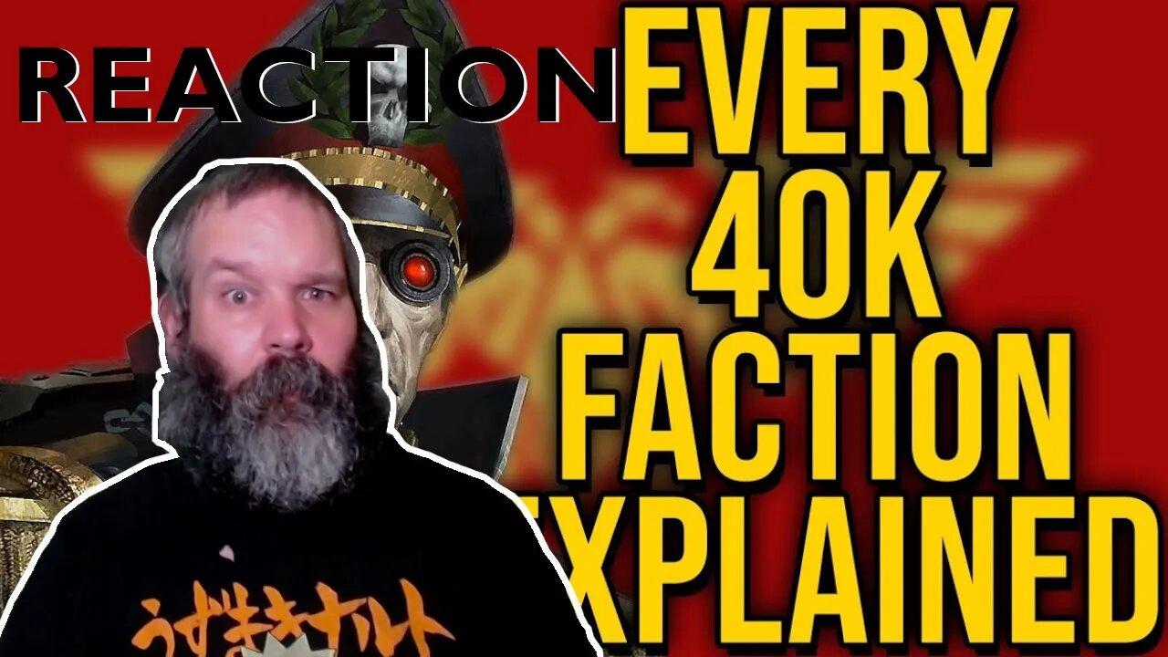 OMG THE LORE!!!! Every Warhammer Faction Explained (Space Marines to Grey Knight) Reaction pt 2