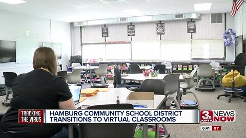 Hamburg Community School District transitions to virtual classrooms