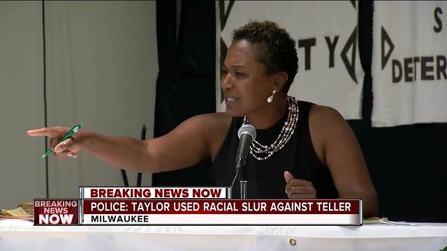 Sen. Lena Taylor responds to Wells Fargo police report