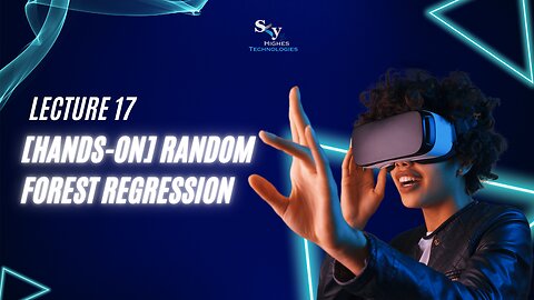 17. [Hands-on] Random Forest Regression | Skyhighes | Data Science & Machine Learning in Python