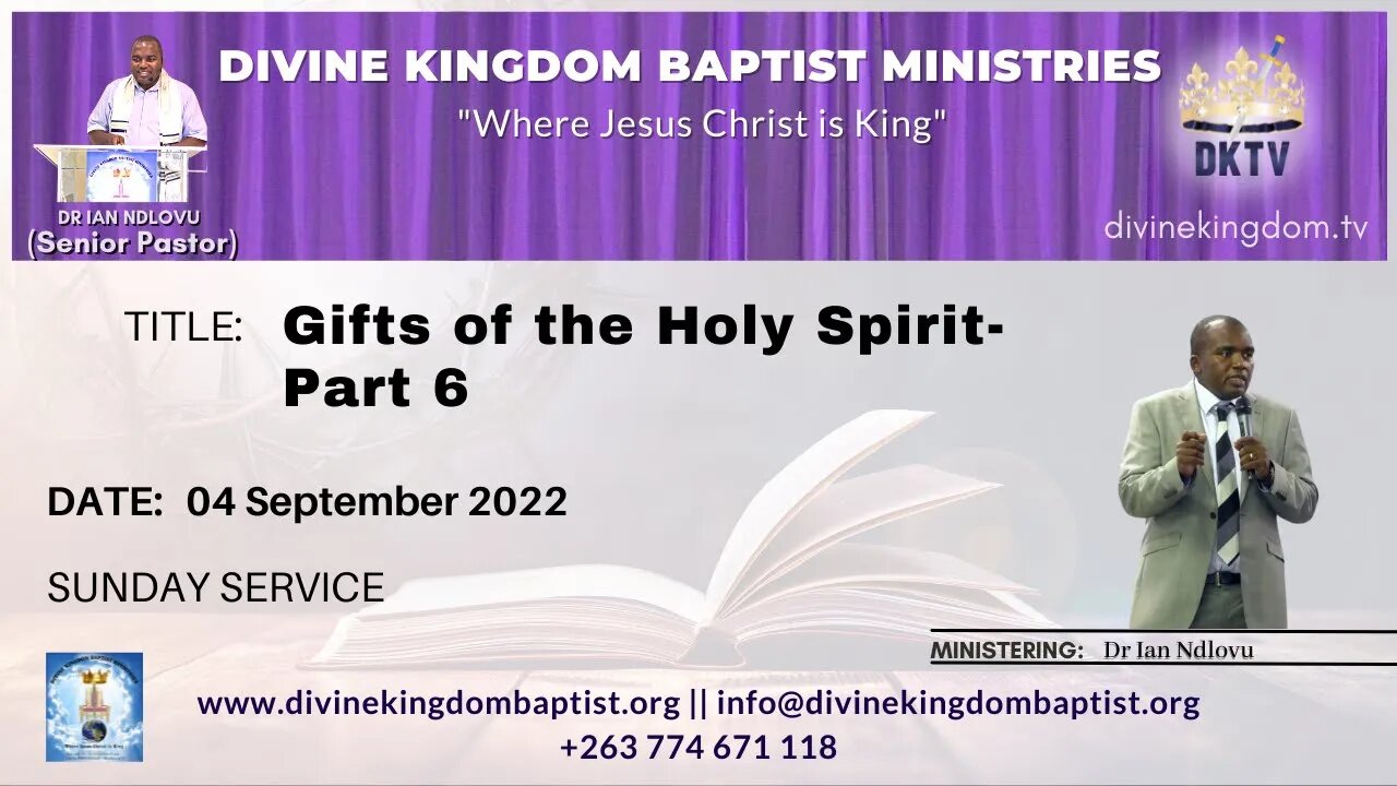 The Gifts of the Holy Spirit- Part 6 (04/09/22)