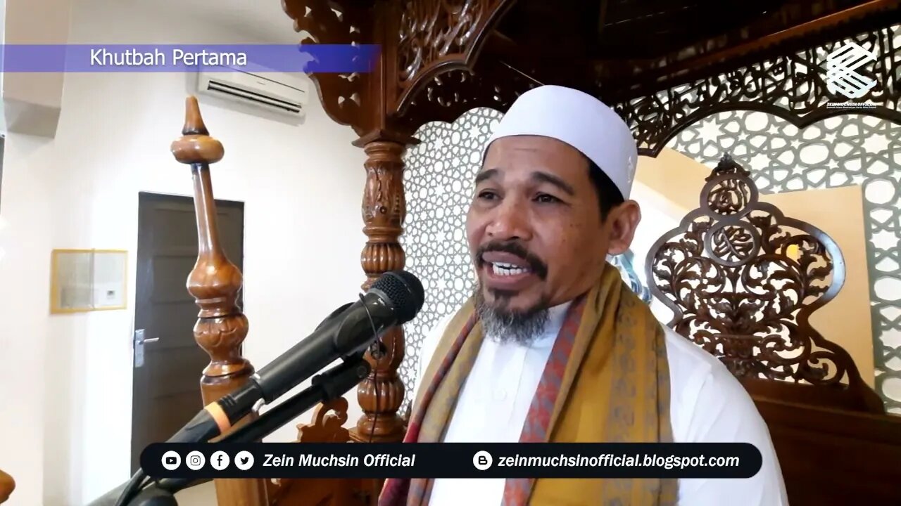 KHUTBAH JUMAT - Tegas Terhadap Orang Kafir dan Menyayangi Sesama Muslim - Ustadz Zein Muchsin