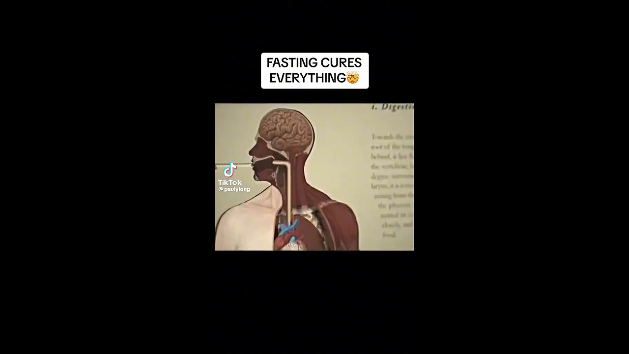 Fasting can heal anything