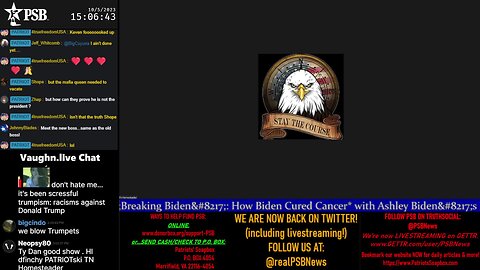 2023-10-05 15:00 EDT - The PATRIOTski Tavern: