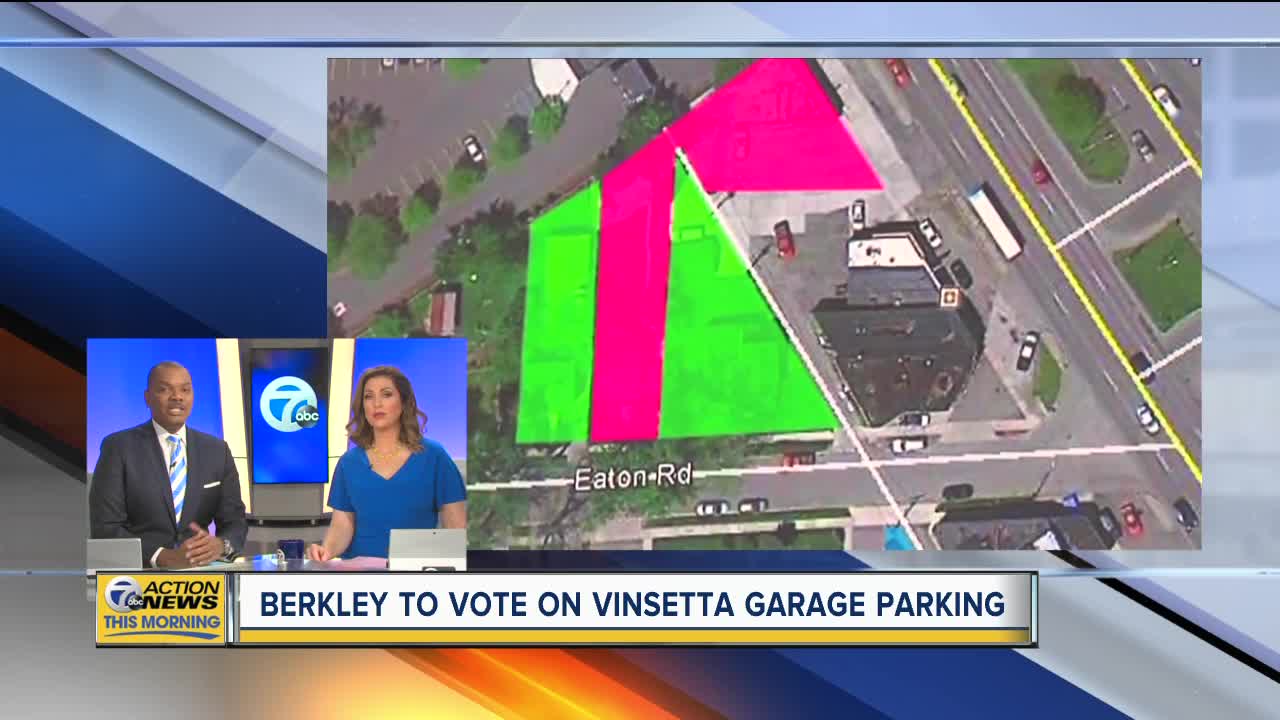 Berkley to vote on Vinsetta Garage parking