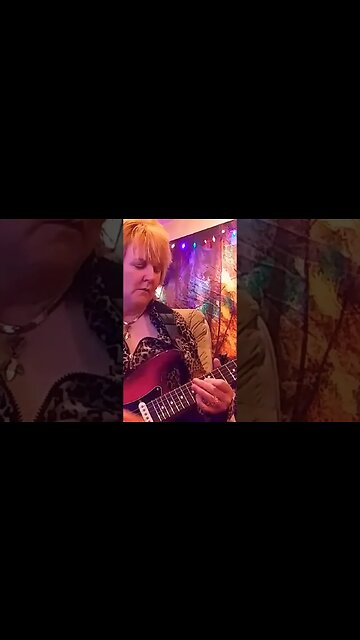 Santana guitar style- Cari Dell-female lead guitarist