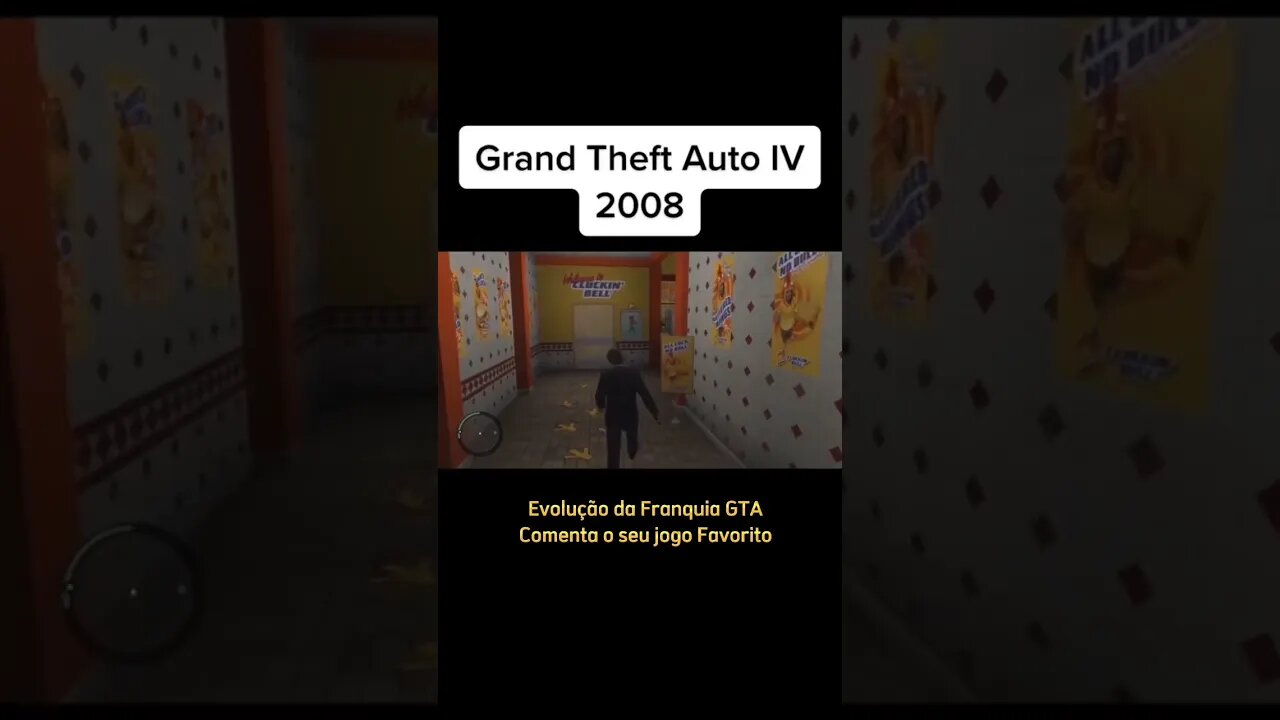 Evolução da Franquia #gta