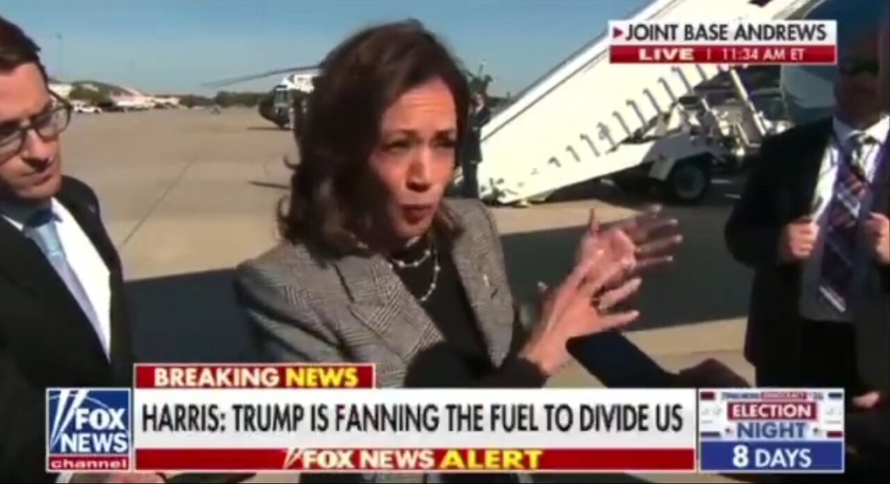 Kamala Suggests Trump's MSG Rally Was Like A Nazi Rally