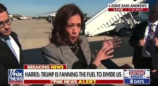 Kamala Suggests Trump's MSG Rally Was Like A Nazi Rally