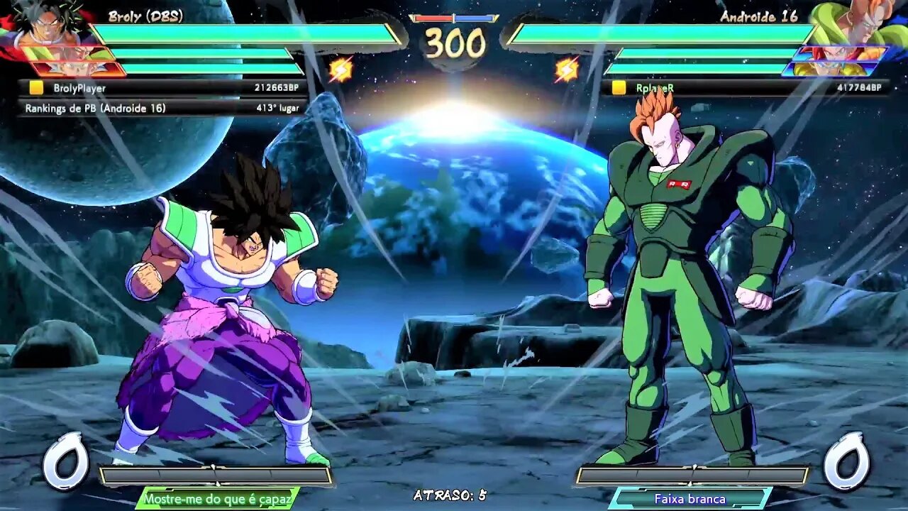 [DBFZ] Online matches🔥 Broly (DBS) vs Android 16 | Dragon Ball FighterZ