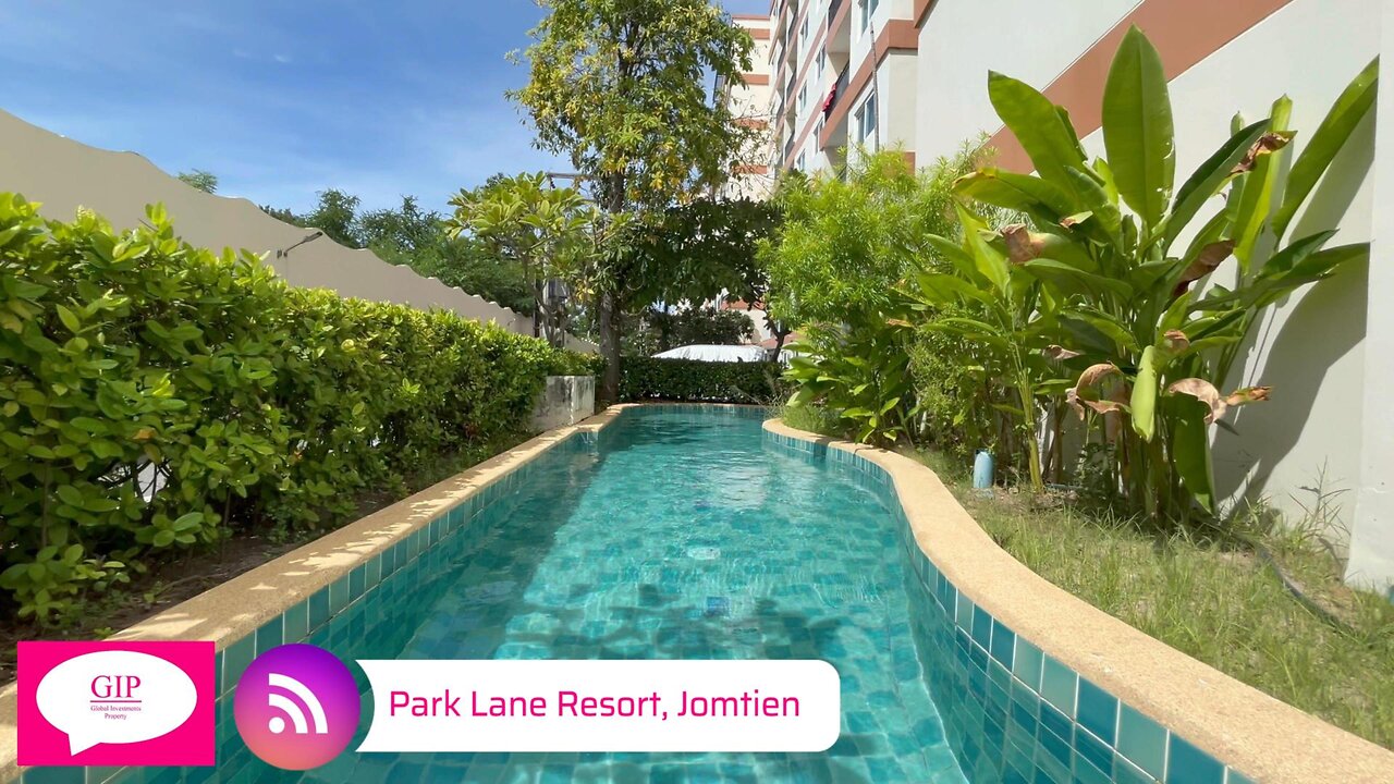 Park Lane Resort Condominium, Jomtien, Thailand, Pool Walk Through, 2024