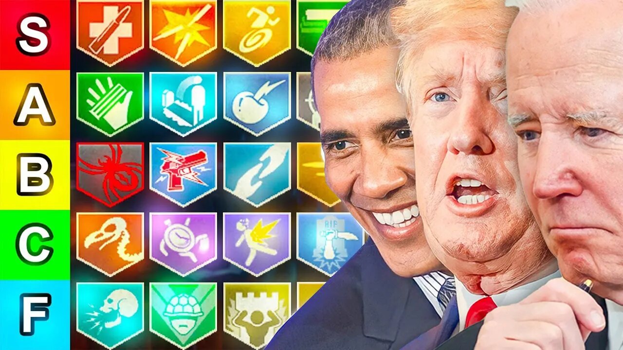 PRESIDENTIAL ZOMBOYS RANK EVERY COD ZOMBIES PERK.